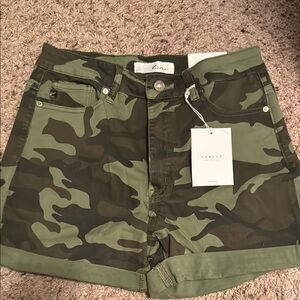 Kancan Women's Camouflage Shorts